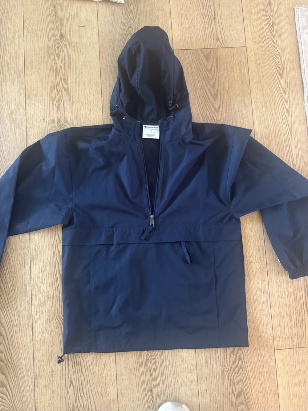 Champion Kids Navy Hooded Pullover jacket